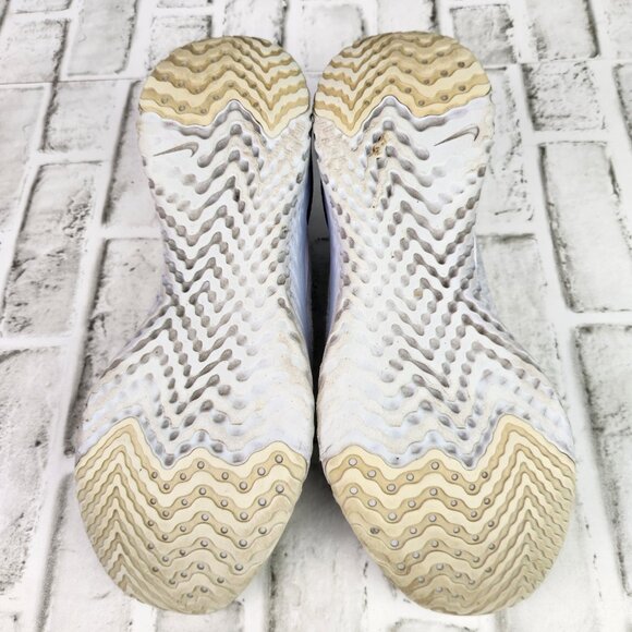 Nike Epic Phantom React Flyknit Men's Size 12 White Athletic Running Gym Sneaker - Picture 7 of 9